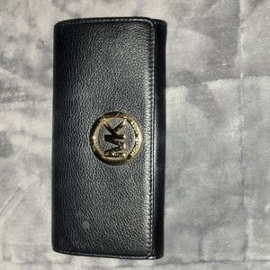Black MK Wallet